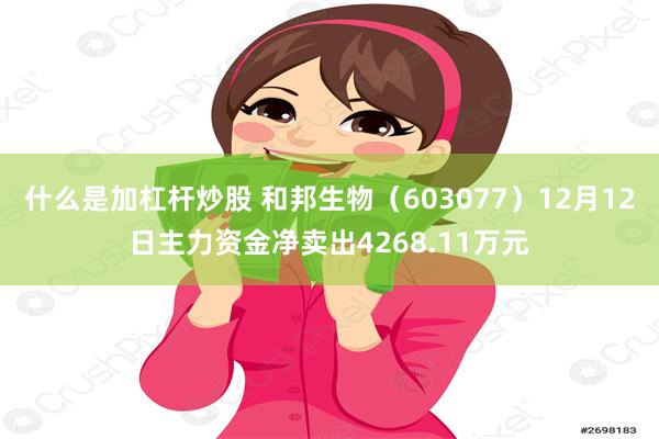 什么是加杠杆炒股 和邦生物（603077）12月12日主力资金净卖出4268.11万元