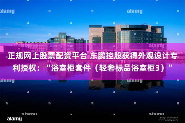 正规网上股票配资平台 东鹏控股获得外观设计专利授权：“浴室柜套件（轻奢标品浴室柜3）”