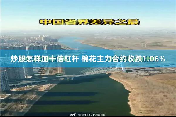 炒股怎样加十倍杠杆 棉花主力合约收跌1.06%