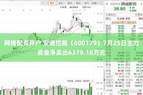 网络配资开户 安通控股（600179）7月25日主力资金净卖出6379.18万元