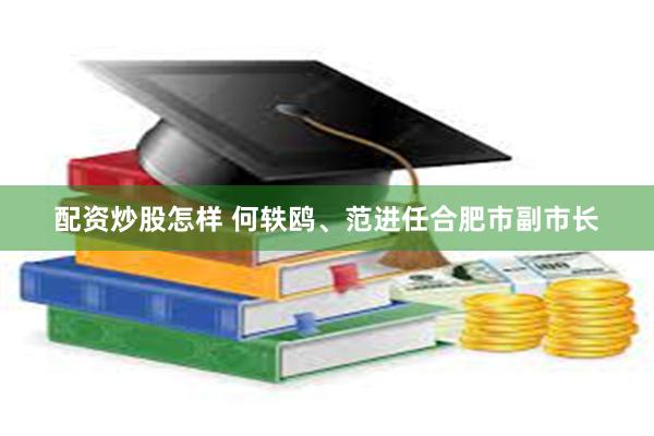 配资炒股怎样 何轶鸥、范进任合肥市副市长