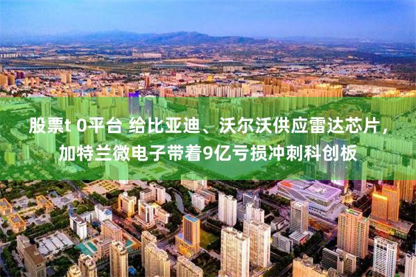 股票t 0平台 给比亚迪、沃尔沃供应雷达芯片，加特兰微电子带着9亿亏损冲刺科创板