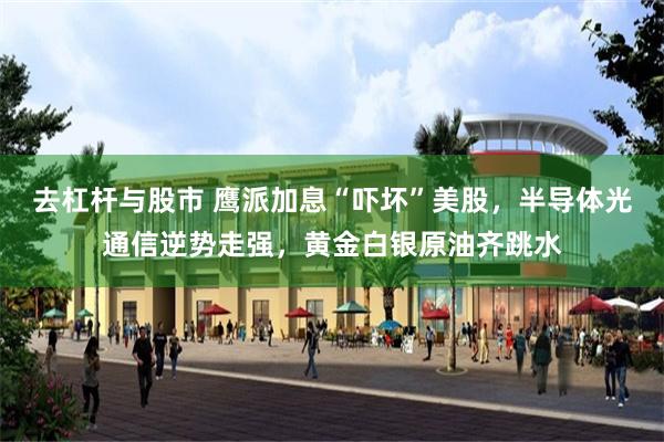 去杠杆与股市 鹰派加息“吓坏”美股，半导体光通信逆势走强，黄金白银原油齐跳水